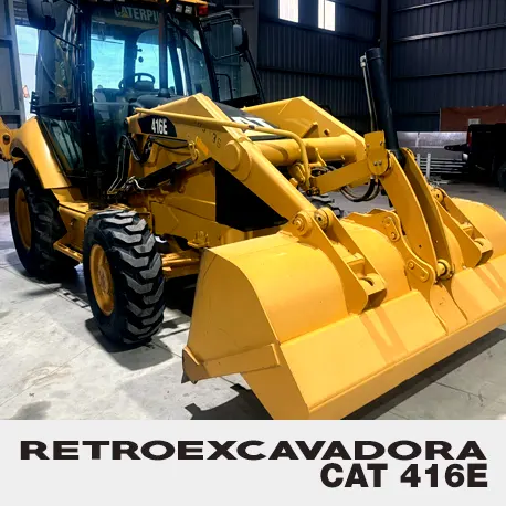 Pala Retroexcavadora CAT 416E